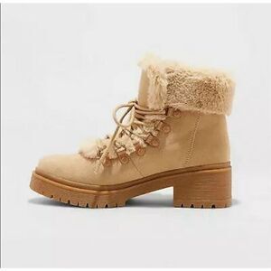 A NEW DAY Betsy Faux Fur Lined Boots